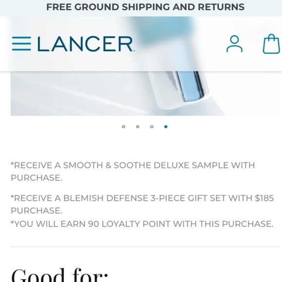 EXTRA LG LANCER THE METHOD CLEANSER NORMAL TO COMBO SKIN 100% AUTHENTIC 4.5FL OZ - Picture 4 of 13